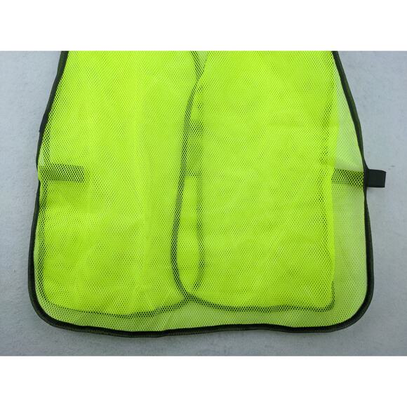 Grainger Safety Vest Neon Yellow 1YAC5D Size Universal 100% Polyester - Picture 6 of 9